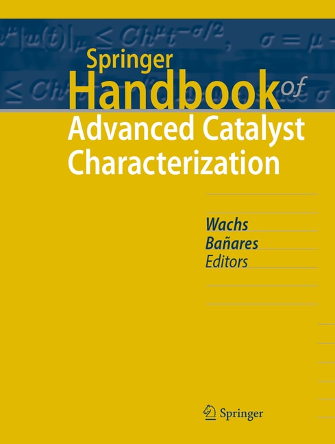 Couverture_Springer Handbook of Advanced Catalyst Characterization