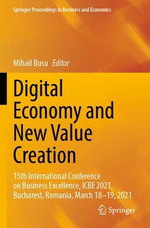 Couverture_Digital Economy and New Value Creation
