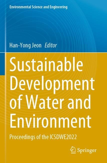 Front cover_Sustainable Development of Water and Environment