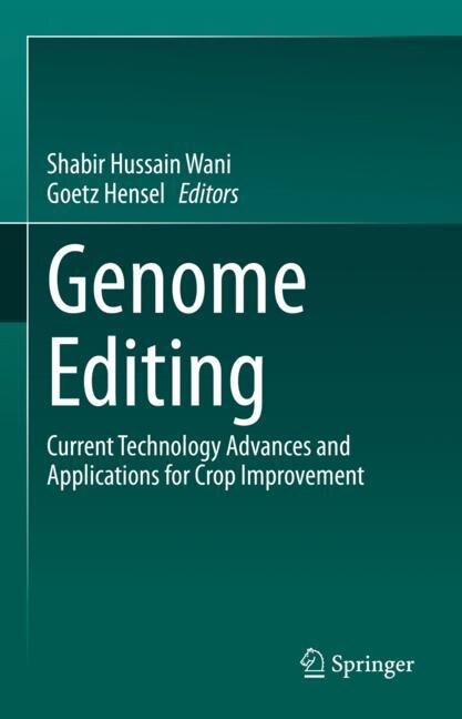 Front cover_Genome Editing