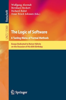 Couverture_The Logic of Software. A Tasting Menu of Formal Methods