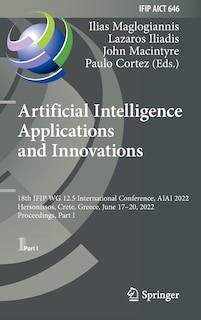 Couverture_Artificial Intelligence Applications and Innovations