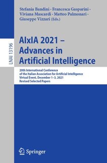 Couverture_AIxIA 2021 - Advances in Artificial Intelligence