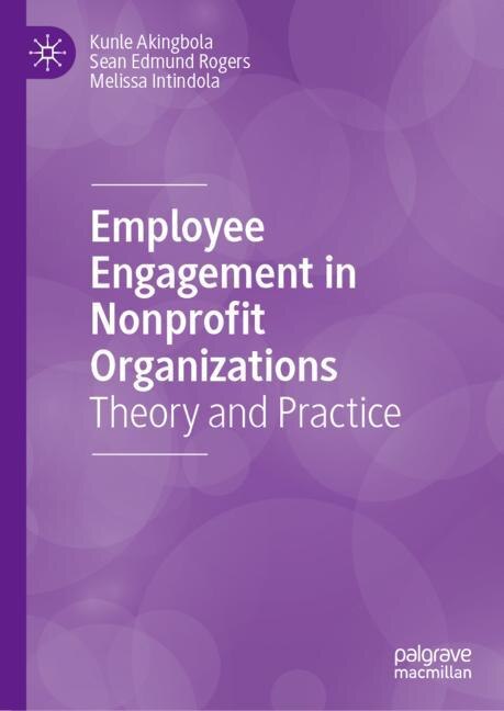 Front cover_Employee Engagement in Nonprofit Organizations