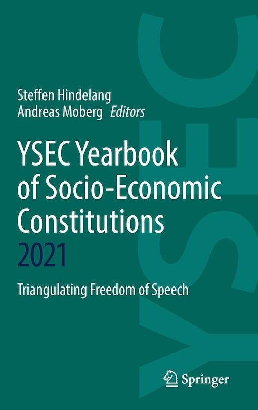 Couverture_YSEC Yearbook of Socio-Economic Constitutions 2021