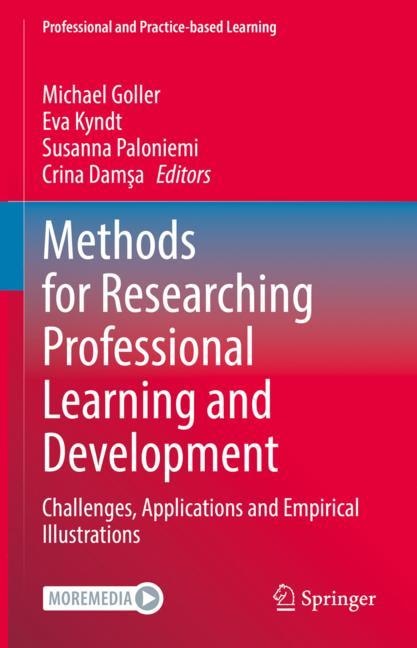 Front cover_Methods for Researching Professional Learning and Development