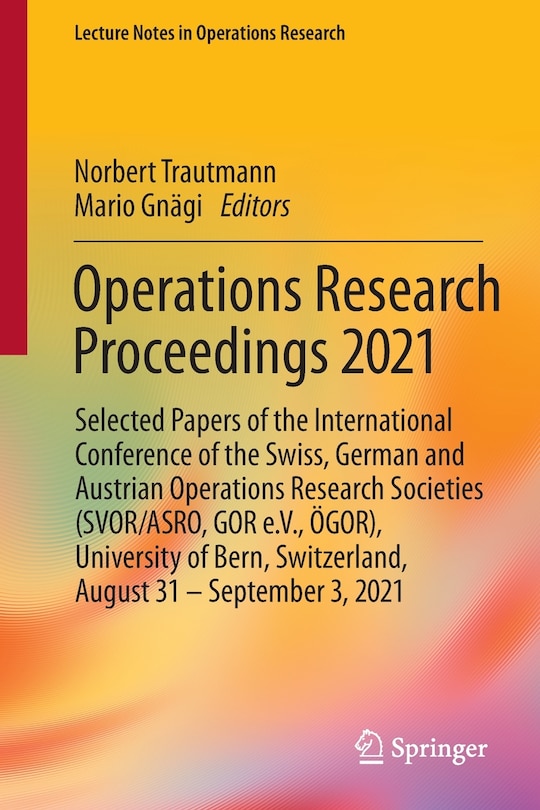 Front cover_Operations Research Proceedings 2021