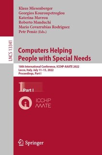 Front cover_Computers Helping People with Special Needs