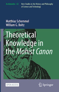 Front cover_Theoretical Knowledge in the Mohist Canon