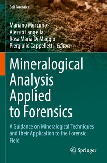 Front cover_Mineralogical Analysis Applied to Forensics