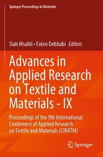 Front cover_Advances in Applied Research on Textile and Materials - IX