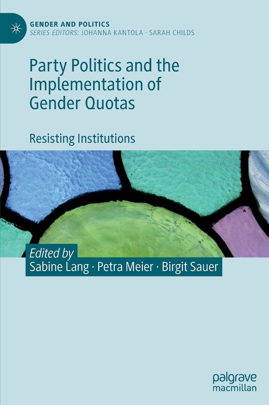 Front cover_Party Politics and the Implementation of Gender Quotas