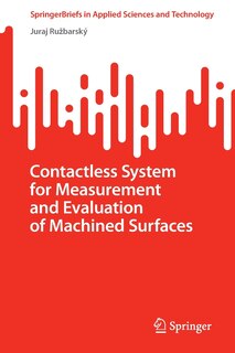 Front cover_Contactless System for Measurement and Evaluation of Machined Surfaces