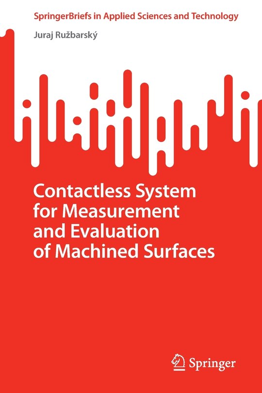 Front cover_Contactless System for Measurement and Evaluation of Machined Surfaces
