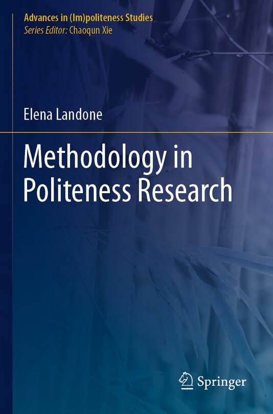 Front cover_Methodology in Politeness Research