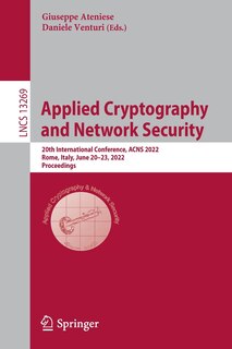 Front cover_Applied Cryptography and Network Security