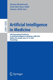 Front cover_Artificial Intelligence in Medicine