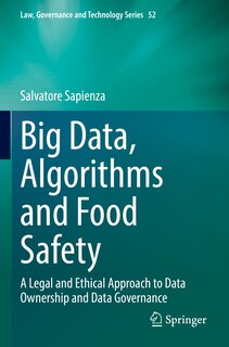 Front cover_Big Data, Algorithms and Food Safety