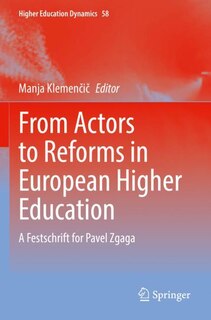 Front cover_From Actors to Reforms in European Higher Education