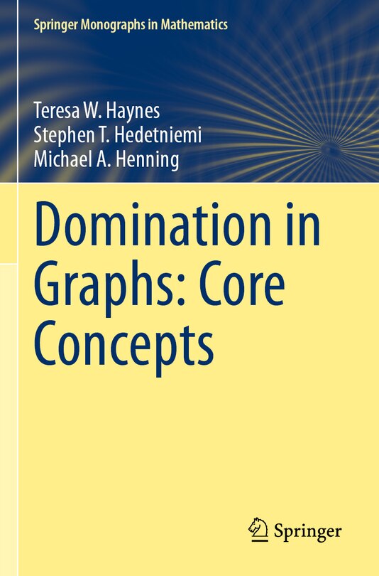 Front cover_Domination in Graphs