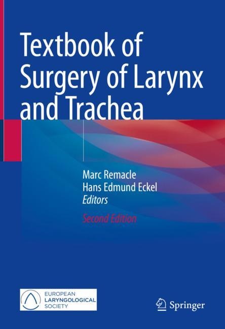 Couverture_Textbook of Surgery of Larynx and Trachea