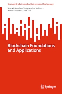Front cover_Blockchain Foundations and Applications