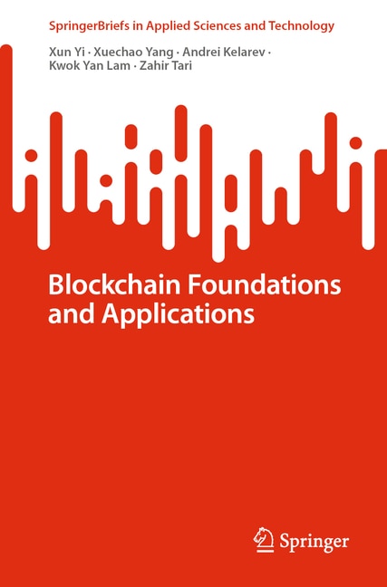Front cover_Blockchain Foundations and Applications