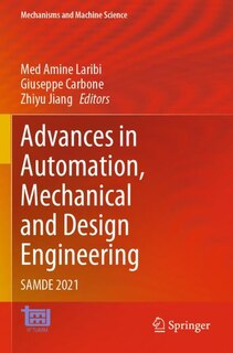 Couverture_Advances in Automation, Mechanical and Design Engineering