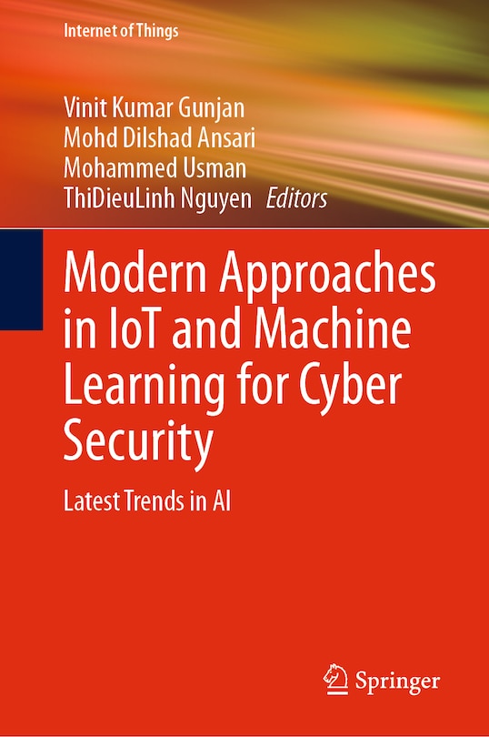 Couverture_Modern Approaches in IoT and Machine Learning for Cyber Security