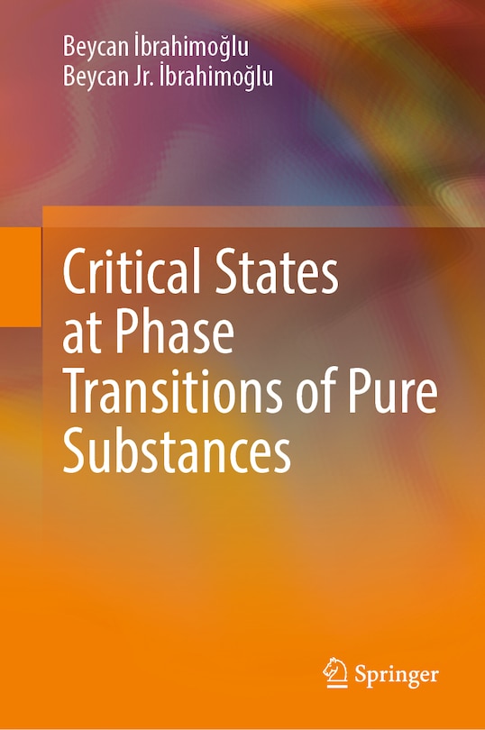 Couverture_Critical States at Phase Transitions of Pure Substances