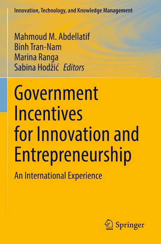 Front cover_Government Incentives for Innovation and Entrepreneurship