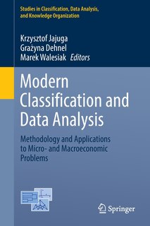 Front cover_Modern Classification and Data Analysis