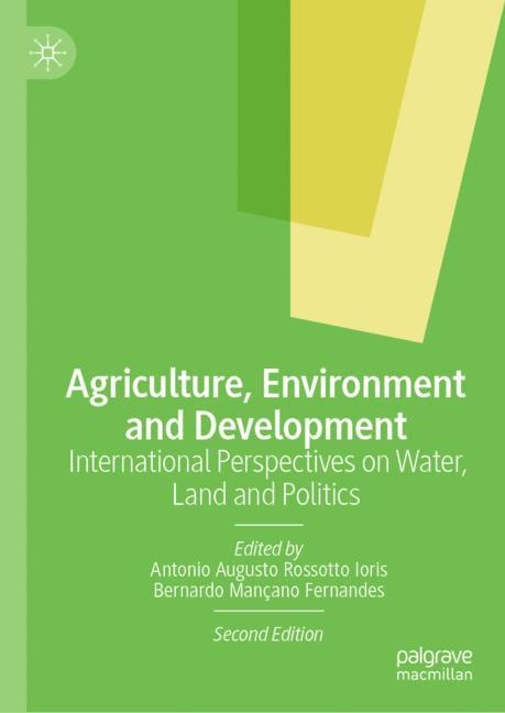 Front cover_Agriculture, Environment and Development