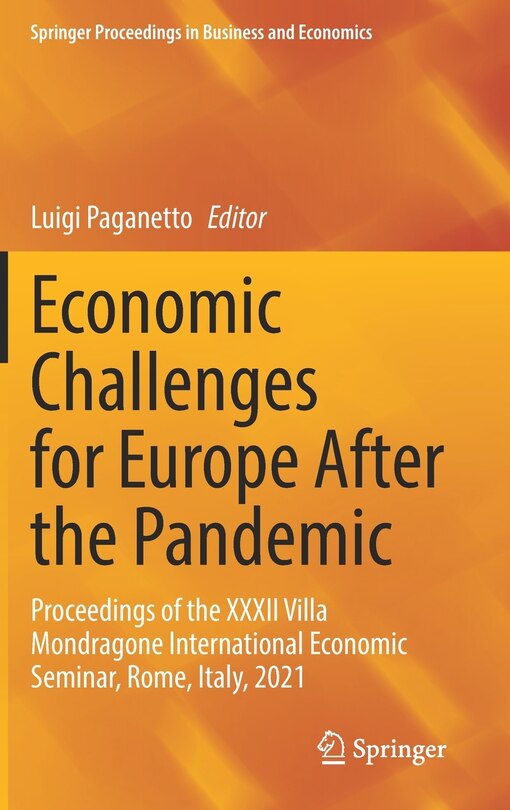 Front cover_Economic Challenges for Europe After the Pandemic