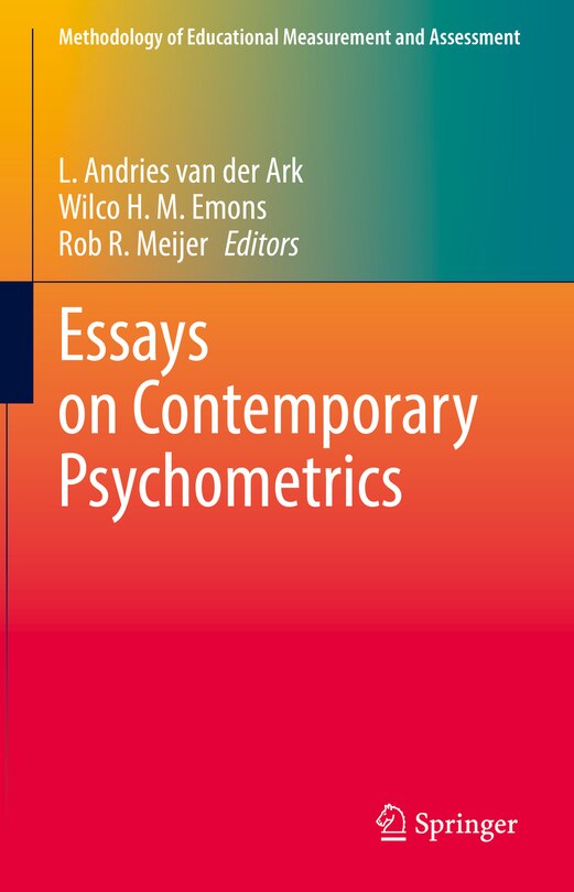 Front cover_Essays on Contemporary Psychometrics