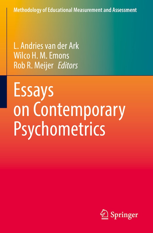 Front cover_Essays on Contemporary Psychometrics