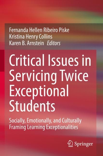 Couverture_Critical Issues in Servicing Twice Exceptional Students