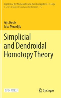 Front cover_Simplicial and Dendroidal Homotopy Theory