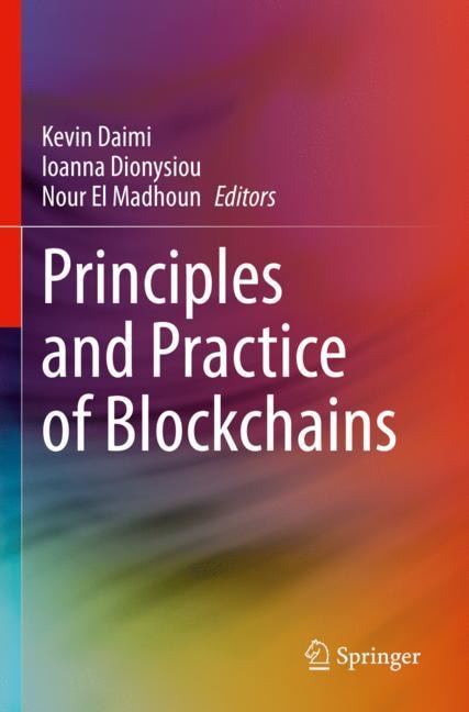 Couverture_Principles and Practice of Blockchains