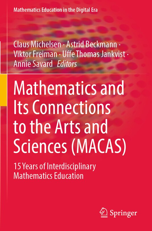 Couverture_Mathematics and Its Connections to the Arts and Sciences (MACAS)