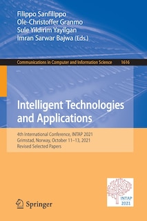 Couverture_Intelligent Technologies and Applications