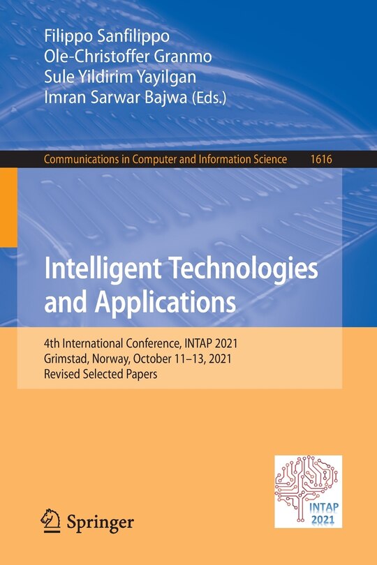 Couverture_Intelligent Technologies and Applications