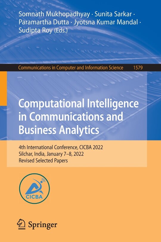 Front cover_Computational Intelligence in Communications and Business Analytics