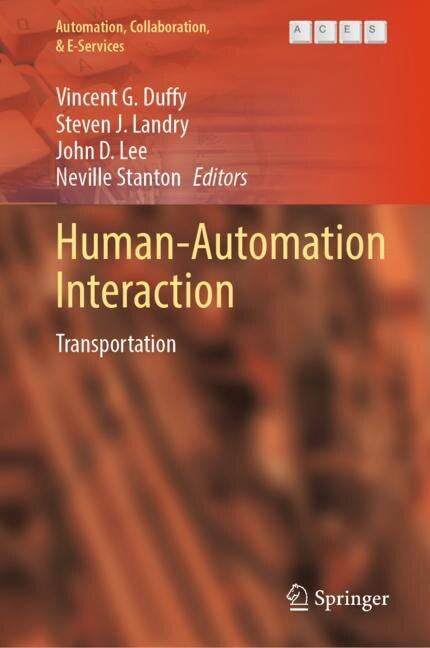 Front cover_Human-Automation Interaction