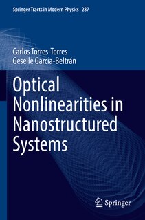 Front cover_Optical Nonlinearities in Nanostructured Systems