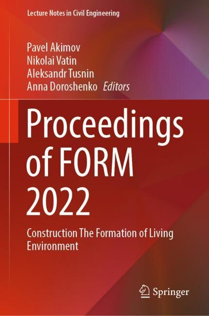 Couverture_Proceedings of Form 2022