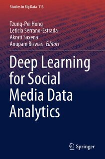 Front cover_Deep Learning for Social Media Data Analytics