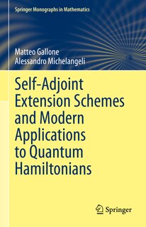 Front cover_Self-adjoint Extension Schemes and Modern Applications to Quantum Hamiltonians
