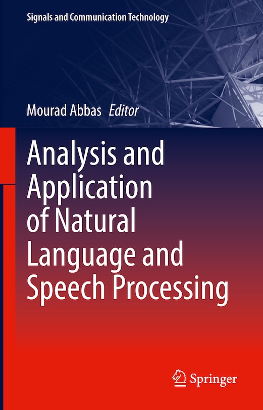 Couverture_Analysis and Application of Natural Language and Speech Processing