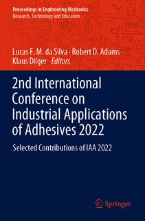 Front cover_2nd International Conference on Industrial Applications of Adhesives 2022